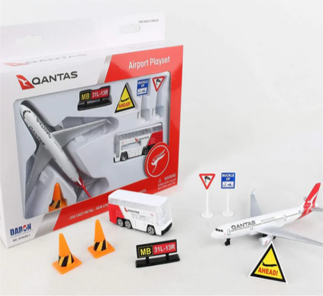 QANTAS Airport Playset - small MODEL
