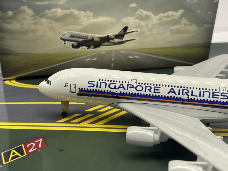 Singapore Airlines Fleet Airbus 20cm A380-800 Model Flight